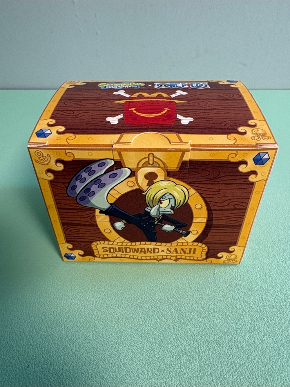 McDonald’s Happy Meal SpongeBob SquarePants x One Piece Squidward x Sanji Toy